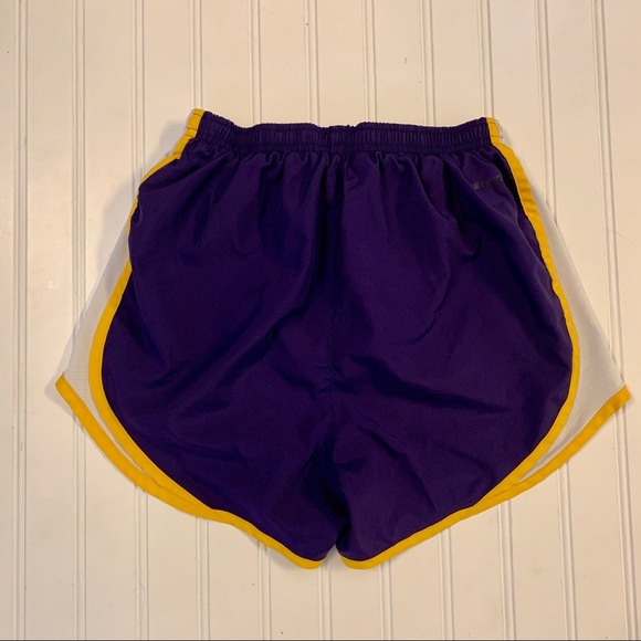 2 pairs Womens LSU Nike Dri-Fit Shorts XS - Picture 4 of 9